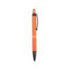 CANETA METAL TOUCH SPX-05019A-LAR/PRE NA COR LARANJA