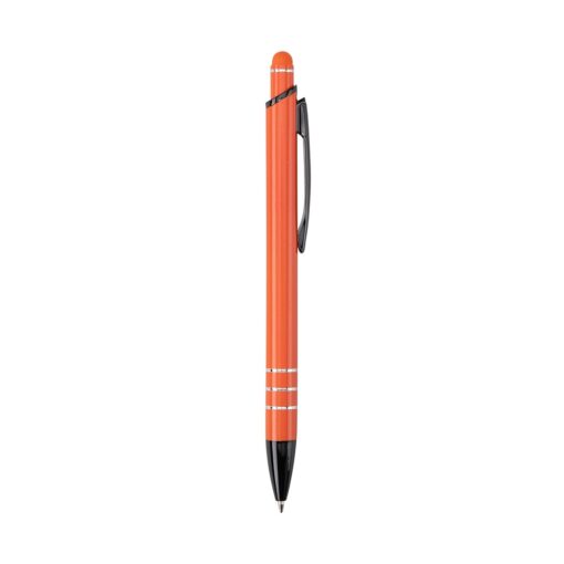 Caneta Personalizada Metálica - Laranja/Preto SPX-08161TD-LAR/PRE