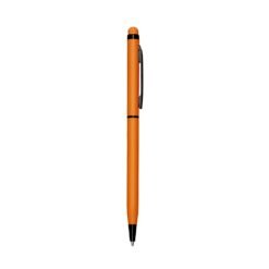 CANETA ALUMÍNIO "TOUCH NÃO FUNCIONA" SPX-O@13546T-LAR NA COR LARANJA