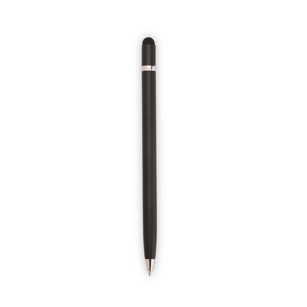 CANETA METAL TOUCH SPX-09118-PRE NA COR PRETO