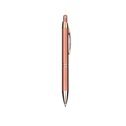 Caneta Personalizada Plástico - Rosa | Brindes Brasil