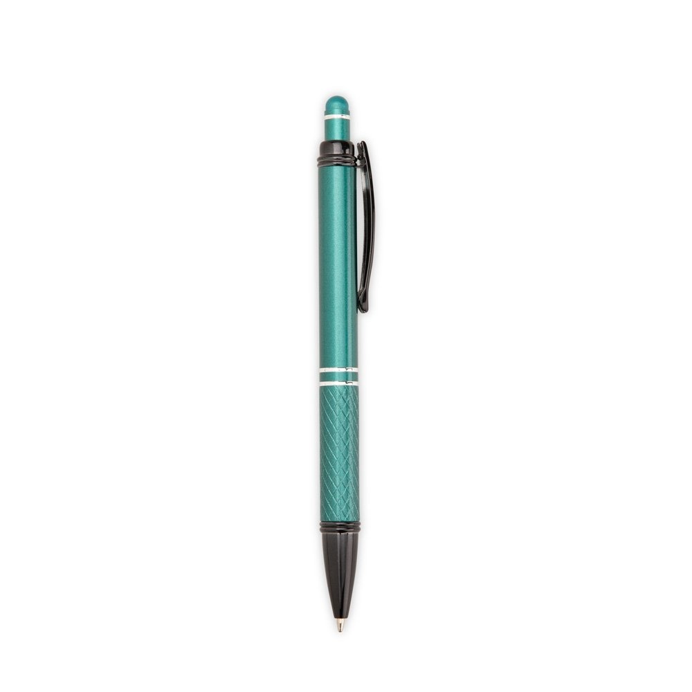 CANETA METAL TOUCH SPX-05019A-VD/PRE NA COR VERDE
