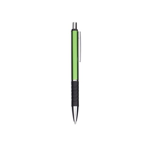 Caneta Personalizada Metálica - Verde/Prata SPX-09123-VD/PRA