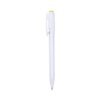 CANETA PLÁSTICA SPX-06161C*CP*-BCO/AMA NA COR BRANCO