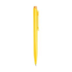 CANETA PLÁSTICA SPX-09229-AMA NA COR AMARELO