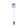 CANETA PLÁSTICA PAQUÍMETRO SPX-09254-BCO/AZU NA COR BRANCO