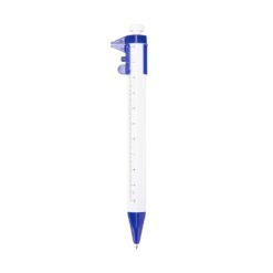 CANETA PLÁSTICA PAQUÍMETRO SPX-09254-BCO/AZU NA COR BRANCO