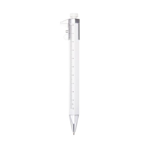 Caneta Personalizada Plástica - Branco/Cinza SPX-09254-BCO/CIN