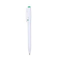 CANETA PLÁSTICA SPX-06161C*CP*-BCO/VD NA COR BRANCO