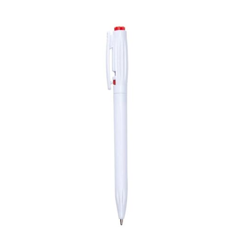 Caneta Personalizada Plástica - Branco/Vermelho SPX-06161C*CP*-BCO/VM