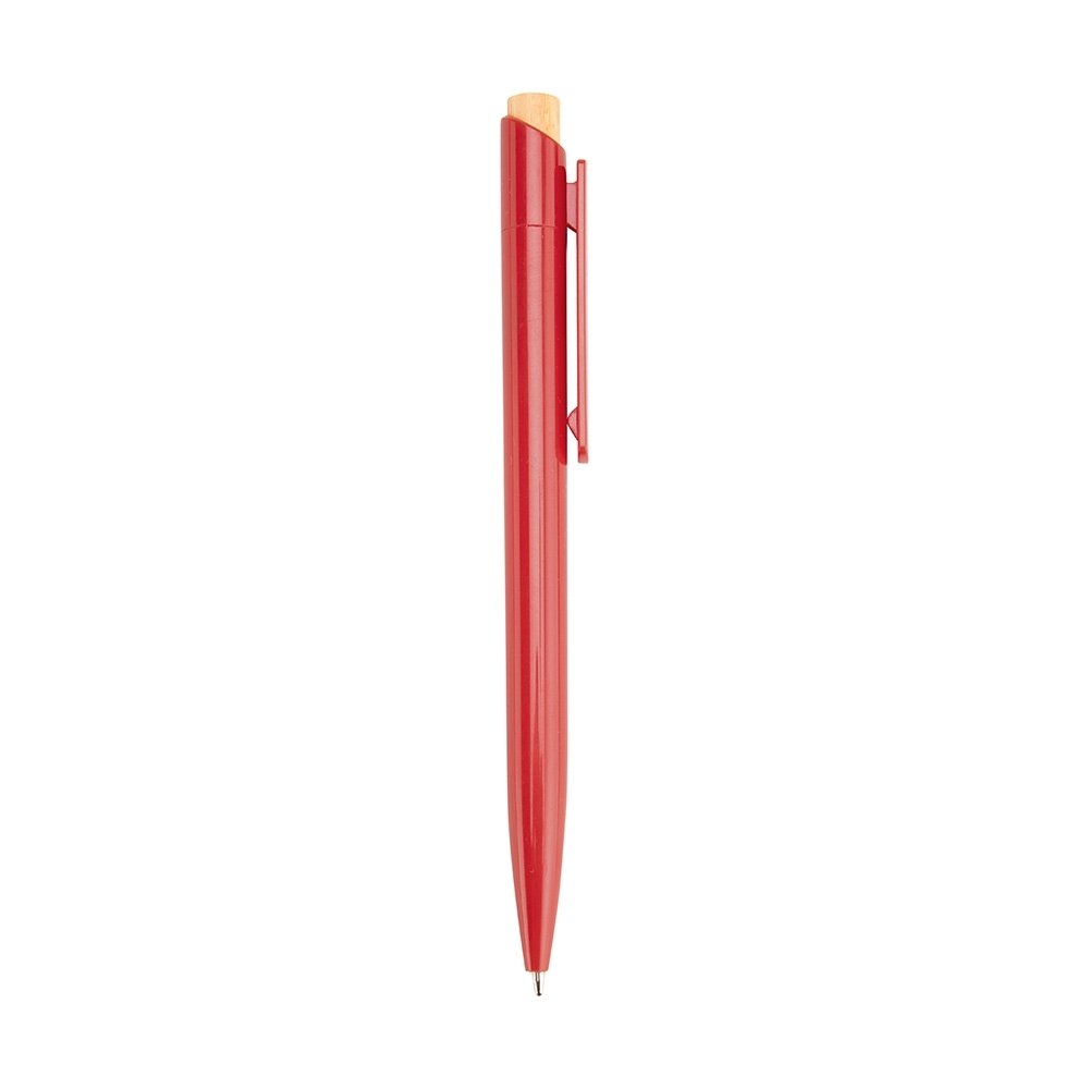 CANETA PLÁSTICA SPX-09229-VM NA COR VERMELHO