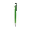 Caneta Personalizada Plástica - Verde/Prata SPX-12412-VD/PRA
