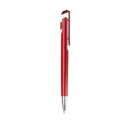 Caneta Personalizada Plástica - Vermelho/Prata SPX-12412-VM/PRA