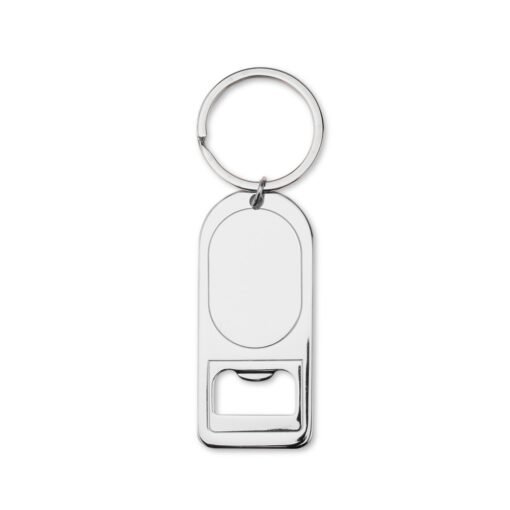 CHAVEIRO METAL ABRIDOR SPX-19167-PRA NA COR PRATA