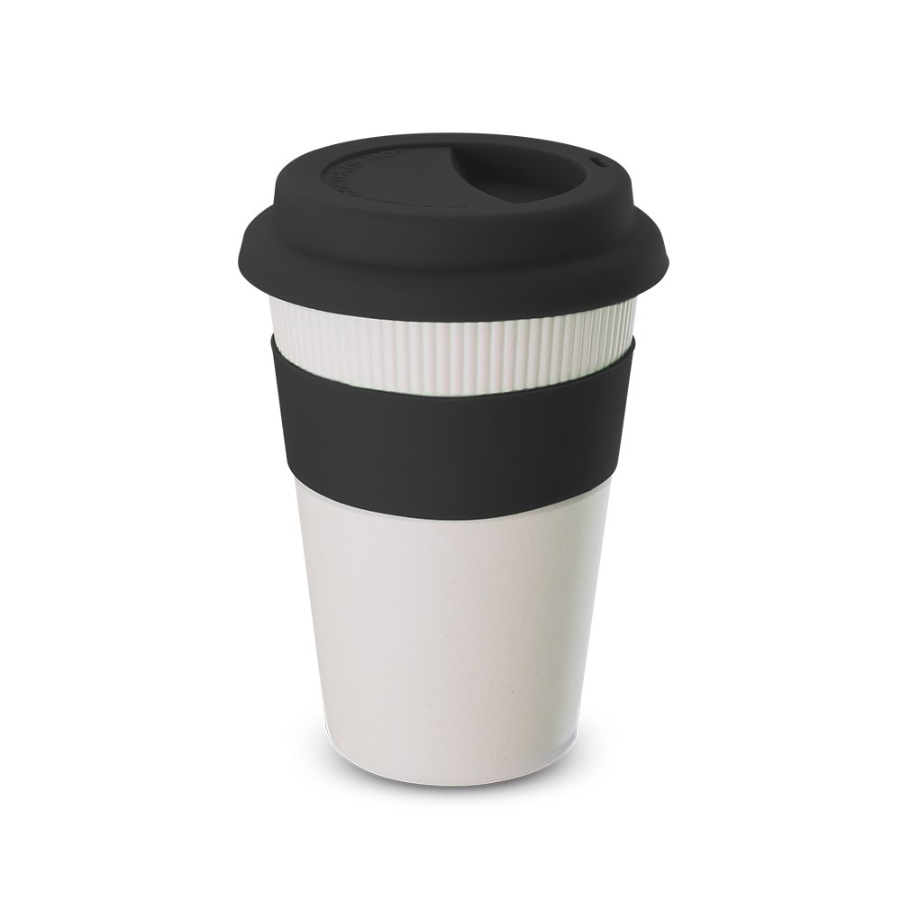 Copo Personalizado Bambu 450Ml - Preto/Bege SPX-14326-PRE/BEG