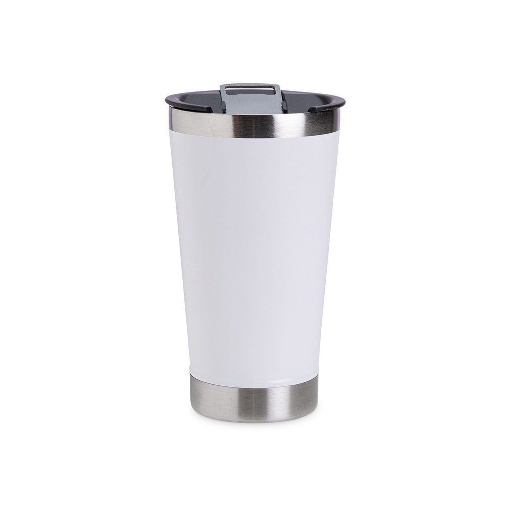 Copo Personalizado Inox 500Ml - Branco SPX-09252-BCO