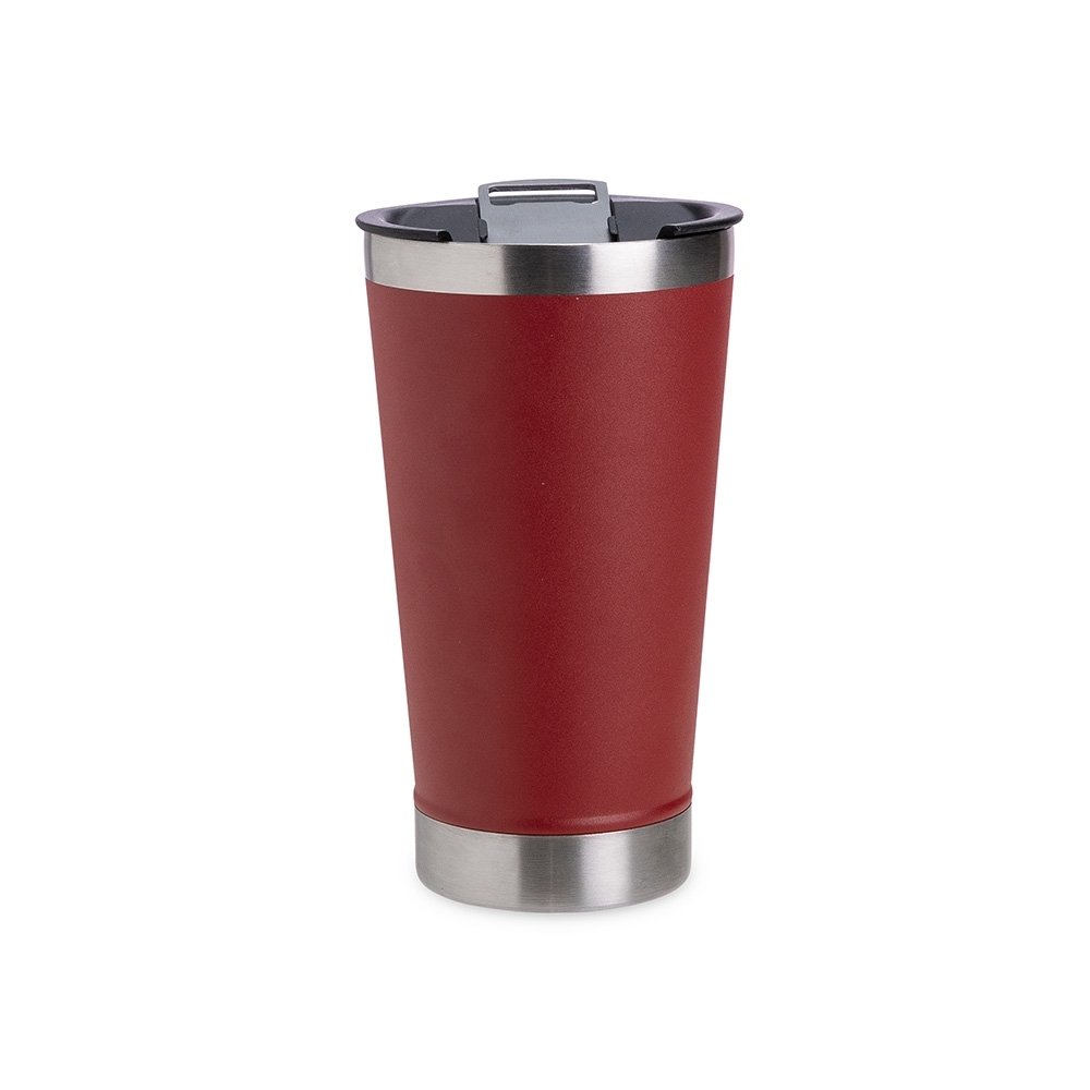 Copo Personalizado Inox 500Ml - Vermelho SPX-09252-VM