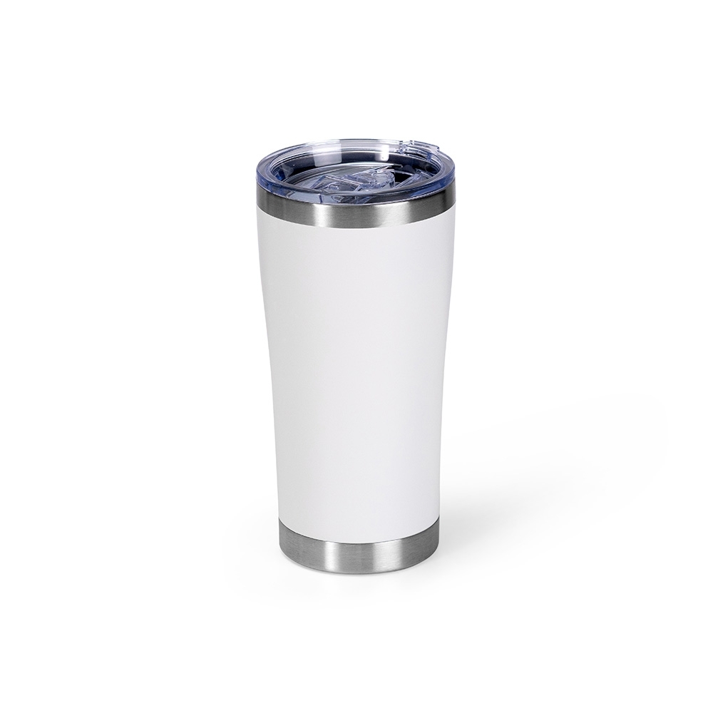 Copo Térmico 550ml em Natal – Branco | Brinde Corporativo