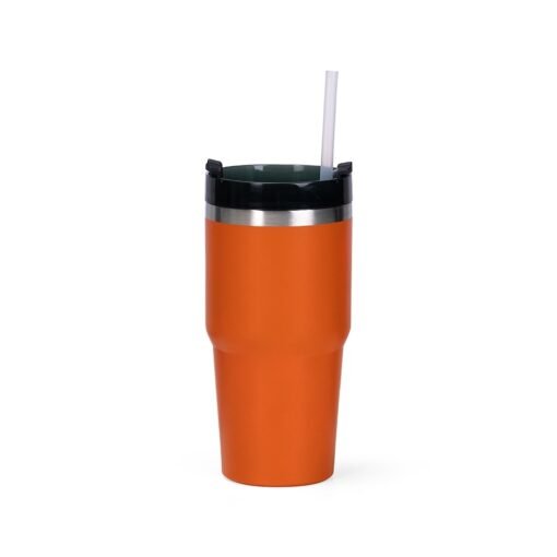 COPO TÉRMICO 600ML SPX-09196-LAR NA COR LARANJA
