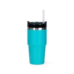 COPO TÉRMICO 600ML SPX-09196-TUR NA COR AZUL