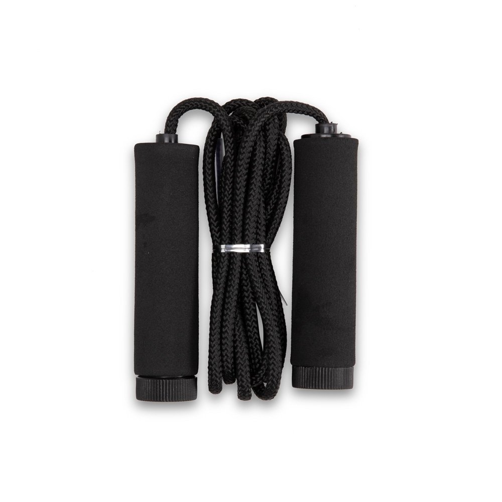 CORDA DE PULAR POLIÉSTER 2,8M SPX-09202-PRE NA COR PRETO