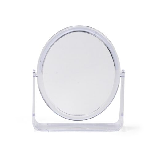 Espelho De Mesa Oval Plástico | Brinde Personalizado na cor transparente