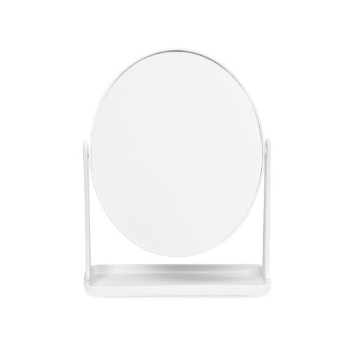 Espelho De Mesa Plástico | Brinde Personalizado na cor branco