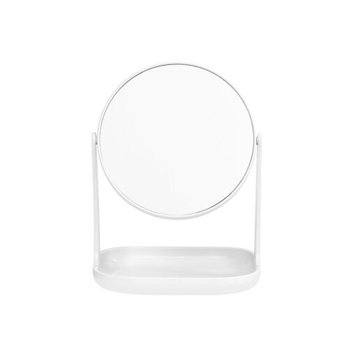 Espelho De Mesa Plástico | Brinde Personalizado na cor branco