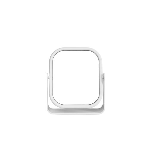 Espelho De Mesa Plástico | Brinde Personalizado na cor branco