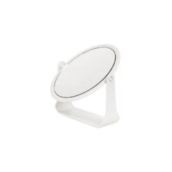 ESPELHO DE MESA PLÁSTICO SPX-19094-BEG NA COR BRANCO
