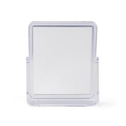 ESPELHO DE MESA PLÁSTICO SPX-19099-TRA NA COR TRANSPARENTE