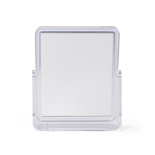 Espelho De Mesa Plástico | Brinde Personalizado na cor transparente