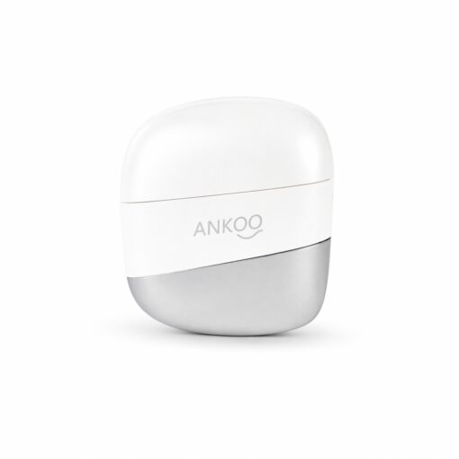 Fone Personalizado De Ouvido Bluetooth Com Case Carregador na cor branco