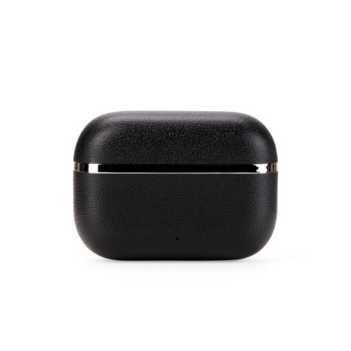 Fone Promocional De Ouvido Bluetooth Com Case Carregador na cor preto