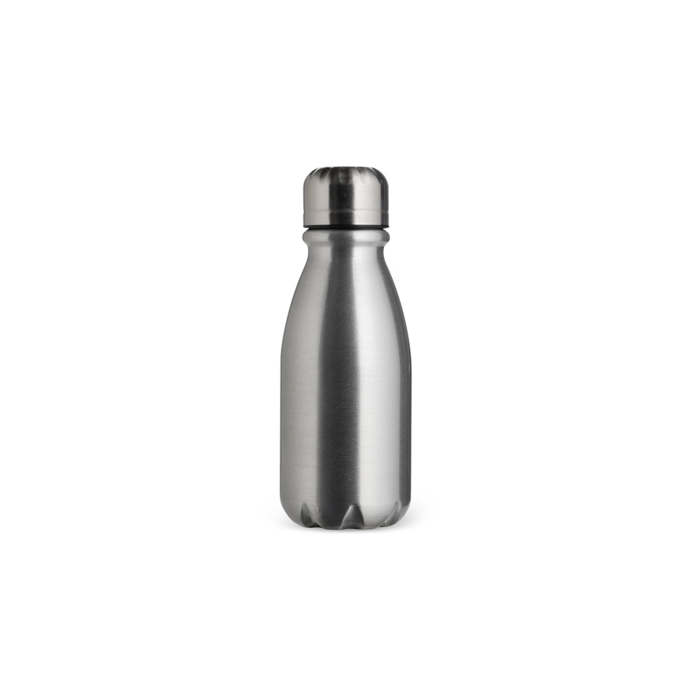 Garrafa Personalizada Alumínio 400Ml - Prata