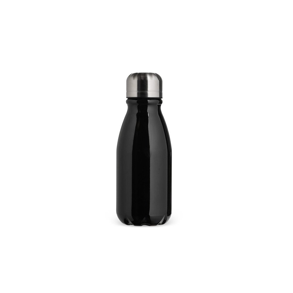 Garrafa Personalizada Alumínio 400Ml - Preto