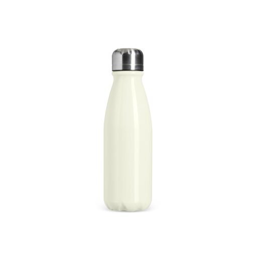 Garrafa Personalizada Alumínio 550Ml - Bege | Brindes Brasil