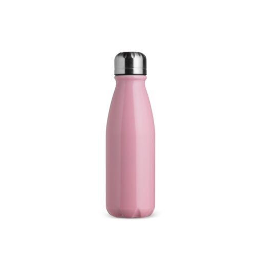 Garrafa Personalizada Alumínio 550Ml - Rosa | Brindes Brasil
