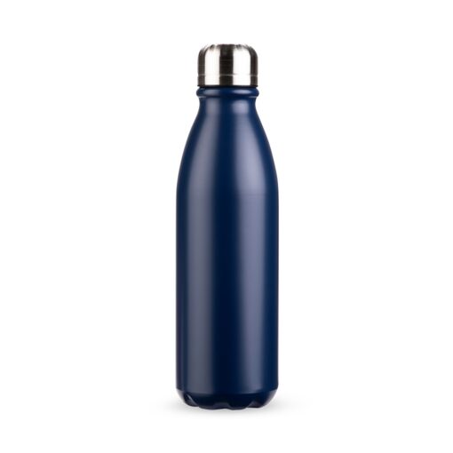 Garrafa Personalizada Alumínio 750Ml na cor azul