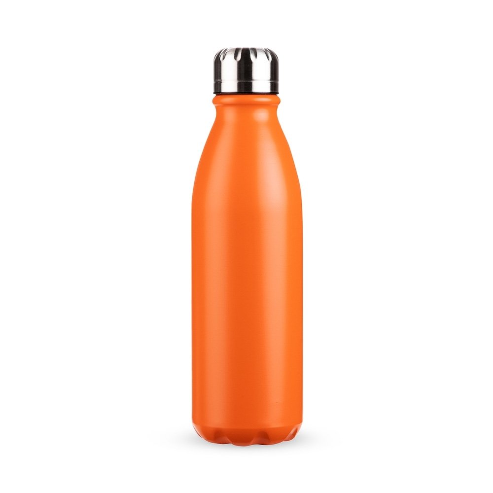 Garrafa Personalizada Alumínio 750Ml - Laranja