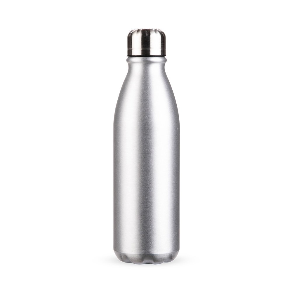 Garrafa Personalizada Alumínio 750Ml - Prata