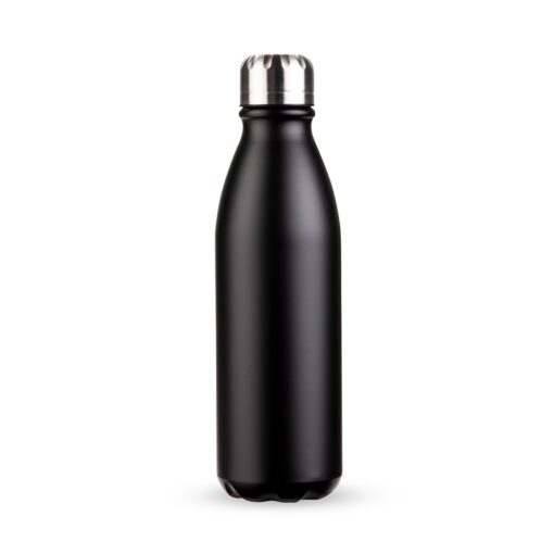 Garrafa Promocional Alumínio 750Ml na cor preto