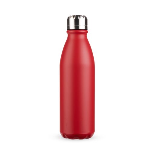 Garrafa Personalizada Para Empresas Alumínio 750Ml na cor vermelho