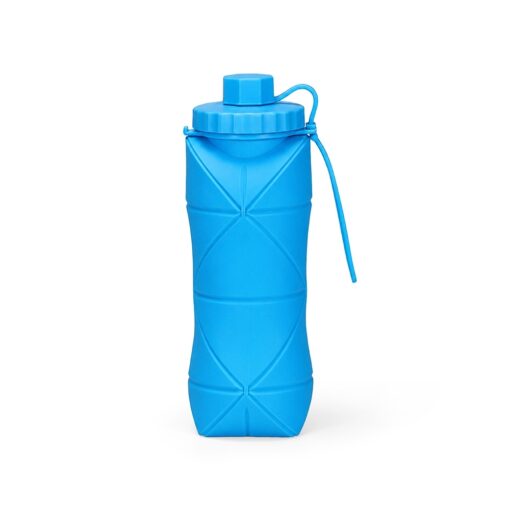 Garrafa Personalizada Silicone 600Ml - Azul SPX-19170-AZU