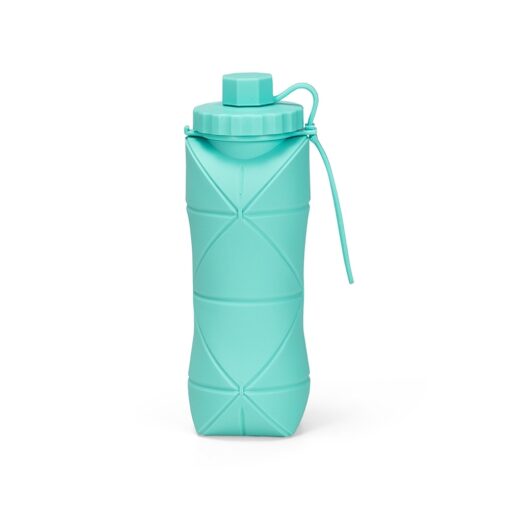 Garrafa Personalizada Silicone 600Ml - Azul SPX-19170-TUR