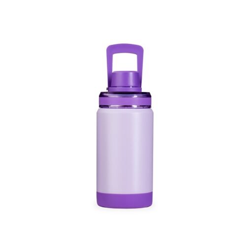 Garrafa Personalizada Térmica 400Ml na cor roxo