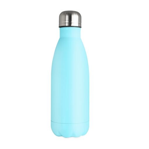 Garrafa Personalizada Inox 625Ml - Azul | Brindes Brasil