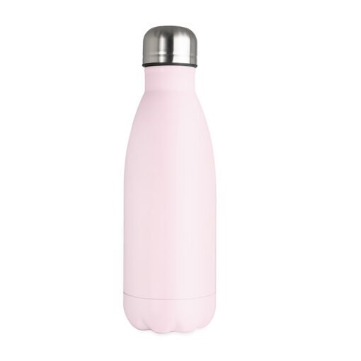 Garrafa Personalizada Inox 625Ml - Rosa | Brindes Brasil