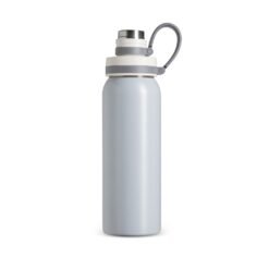 GARRAFA INOX 800ML SPX-19062-CZC/BCO NA COR CINZA