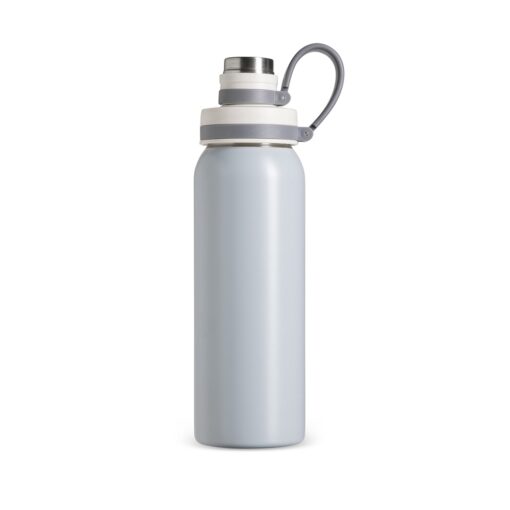 Garrafa Personalizada Inox 800Ml - Cinza SPX-19062-CZC/BCO